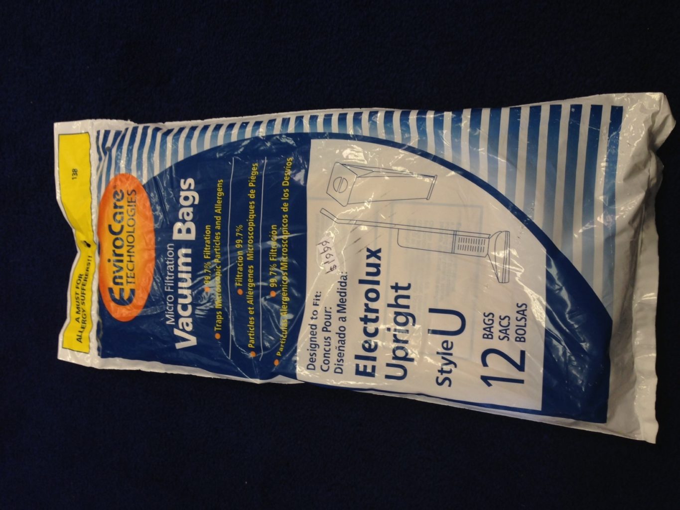 Electrolux Bags Style U White Vacuum Online Store